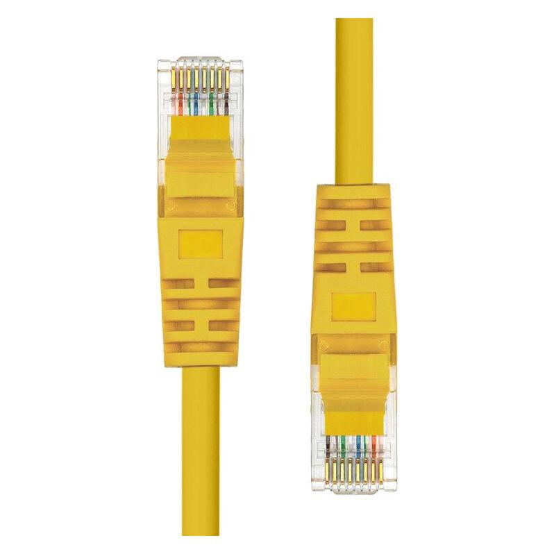 ProXtend U/UTP CAT5e PVC AWG 26 CCA Yellow 5M (U/UTP, CAT5e, 5 m) (V-5UTP-05Y)