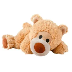 WÄRME STOFFTIER Bär William liegend hellbraun 1 St