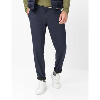 Chinohose EUREX BY BRAX "Style THILO", Herren, Gr. 31U, Unterbauchgrößen, blau (navy), 84% Polyester, 12% Viskose, 4% Elasthan, Hosen Chinohose
