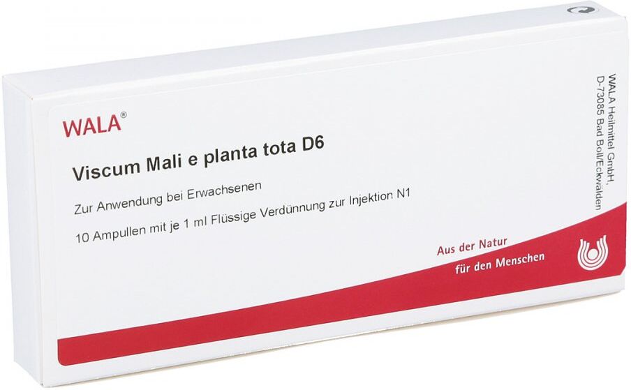 Wala Viscum Mali e planta tota D6 Ampullen