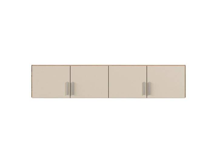 Aufsatzschrank 181cm Celle Matt Champagne