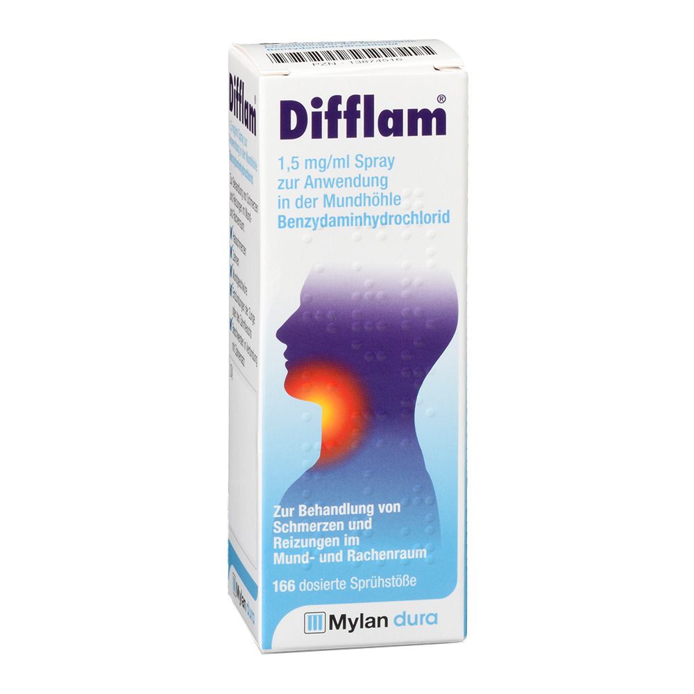 Difflam 1,5 mg/ml Spray zur Anw.i.d.Mundhöhle 30 ml