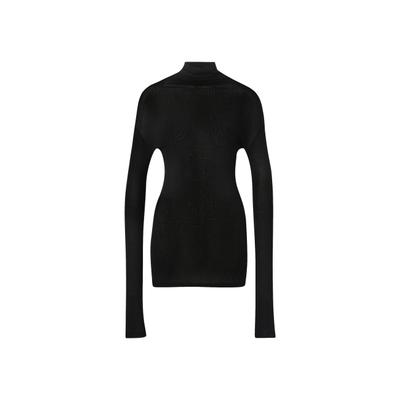 Langarmshirt REPLAY "Replay Shirt Langarm", Damen, Gr. M, schwarz, 100% Baumwolle, unifarben, slim fit, Rundhals, Shirts Langarmshirt