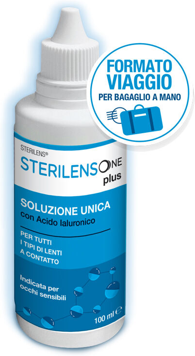 Sterilens One Plus Sterilens OnePlus Soluzione Unica Lenti a Contatto 380 ml