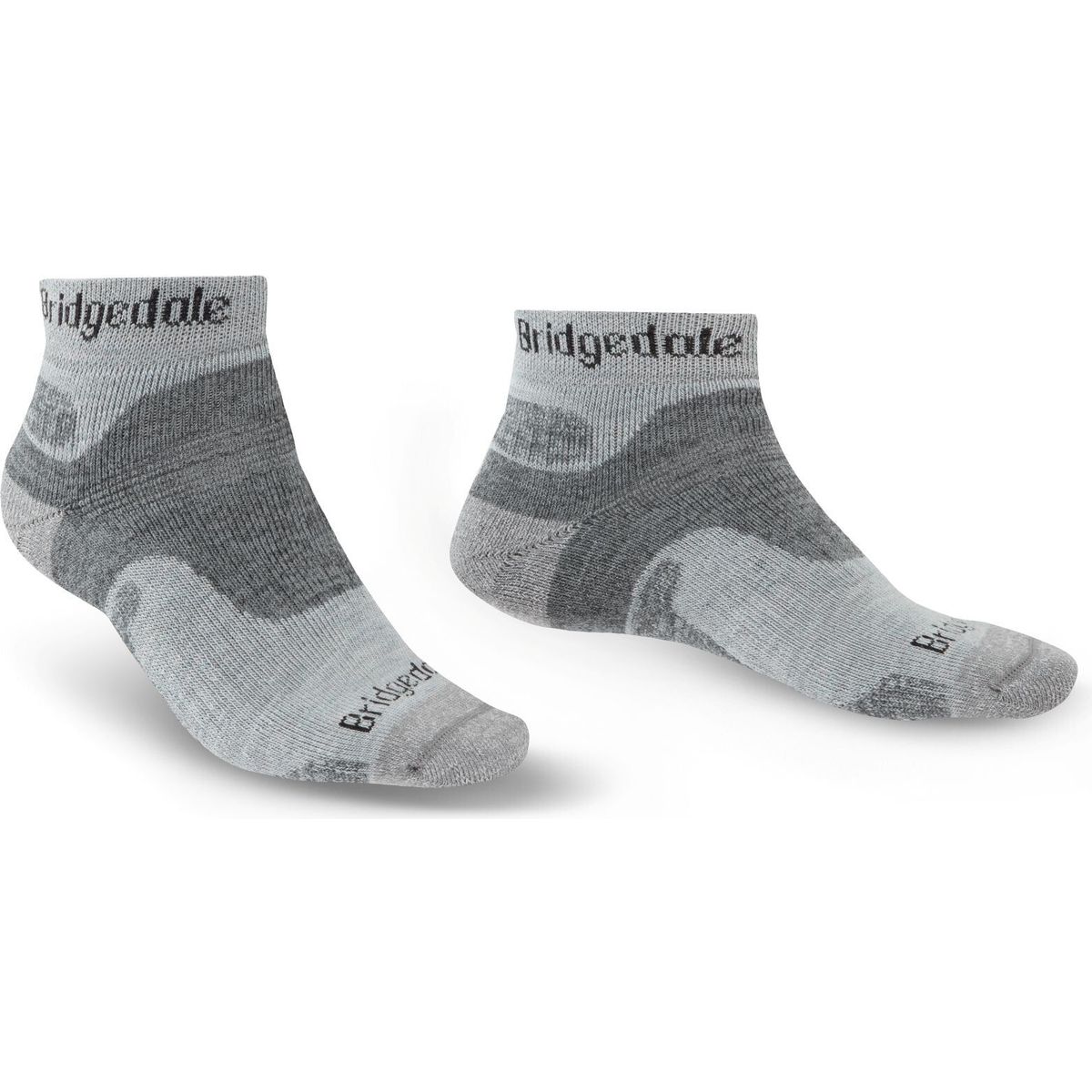Bridgedale Hike Midweight Performance Ankle silver/black (852) S 710404-852-S