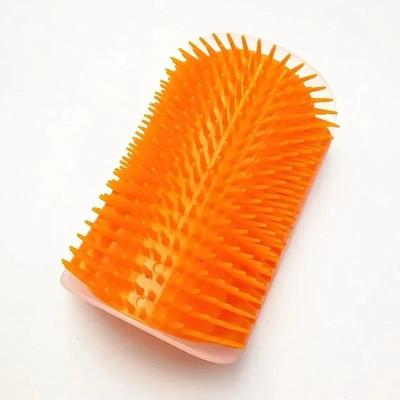 Uplifted Finds Tactile Relief Wall Mount Self Groomer orange