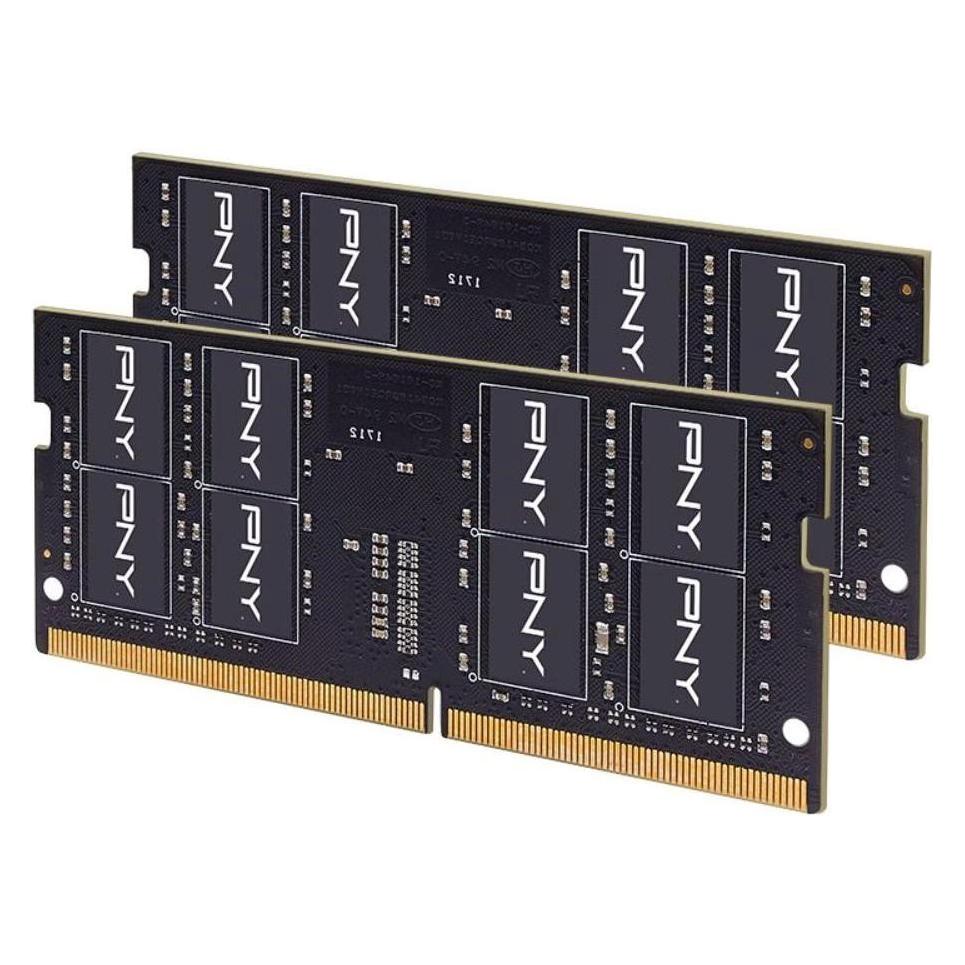 PNY PERFORMANCE DDR4 3200MHZ 8GB (1 x 8GB, 3200 MHz, DDR4-RAM, SO-DIMM) (MN8GSD43200-TB)