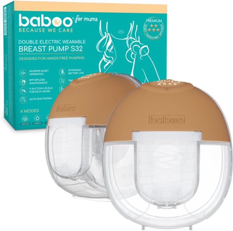 Baboo Electric Wearable Hands-free Breast Pump Tire-lait 1 pcs