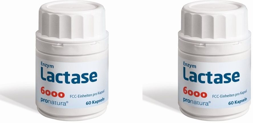 Enzym Lactase Lactase 6.000 FCC Kapseln 2x 2x60 St