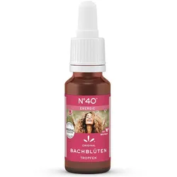 ORIGINAL BACHBLÜTEN TROPFEN NR 40 ENERGIE 20 ml Tropfen zum Einnehmen