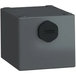 Schneider Electric Leergehäuse 1 Stelle (Gehäuse), Elektronikzubehör + Gehäuse, Schwarz