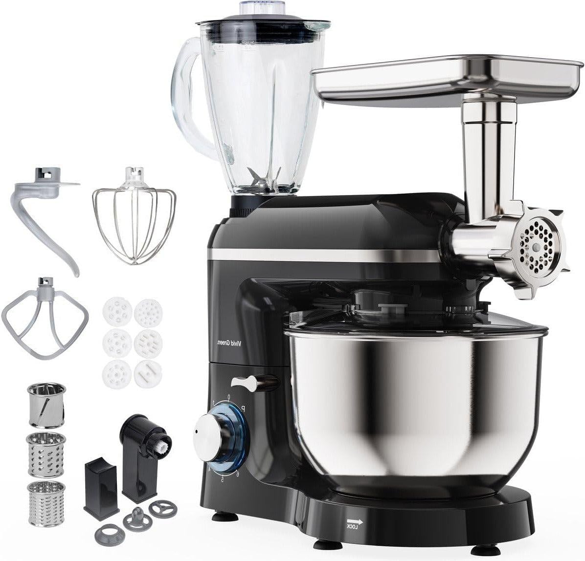 Selius Keukenmachine met 2000W motor en 6,2L RVS mengkom
