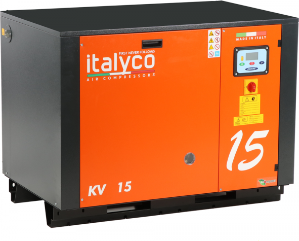 Italyco KV 15 Premium - Compresseur rotatif à vis - Pression max 10 bar