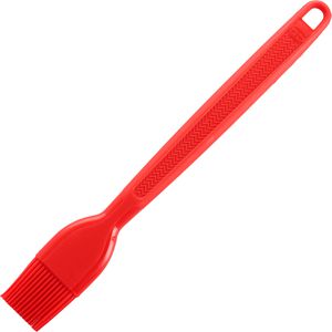 Dr.Oetker-Küchenhelfer Backpinsel Flexxibel Love, rot, hitzebeständig, Silikonborsten & Silikongriff, 25 x 3,5 cm