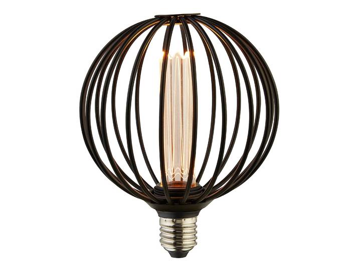 Ampoule LED Globe 13 x 16 x 13cm Noir/Noir