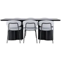 Ebuy24, Essgruppe, Essgruppe Olivia (7-teilig) (MDF)