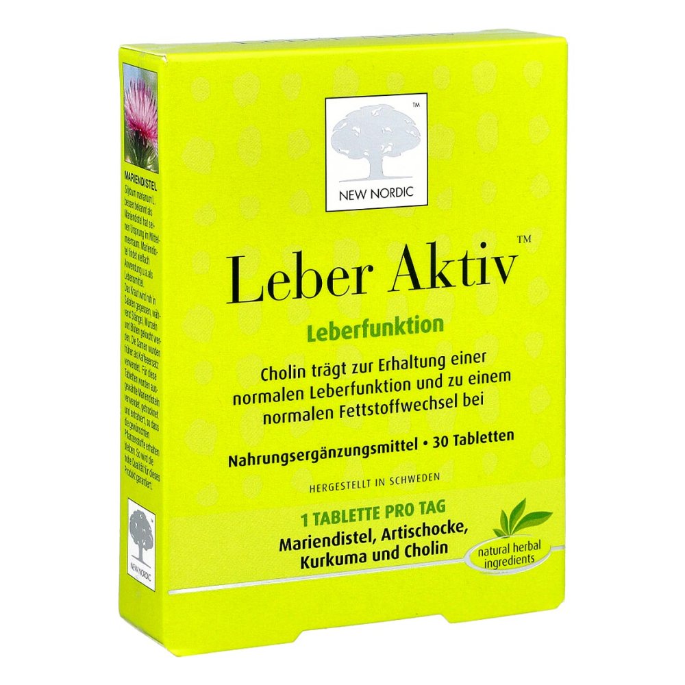 NEW NORDIC Deutschland GmbH Leber Aktiv Tabletten 17506086