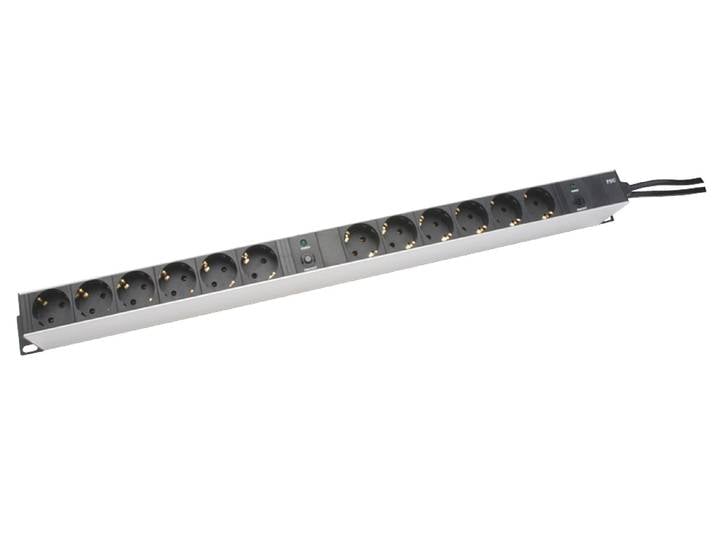 DIGITUS DN-95405 - Verlängerungsschnur - 12 Ausgangsstecker (DN-95405)