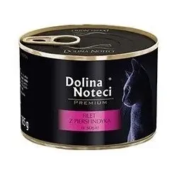 DOLINA NOTECI Premium Nasses Katzenfutter Putenbrustfilet in Sauce 185g