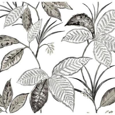 NextWall Boho Leaf Trail Peel and Stick Wallpaper