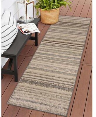 Lush Decor Riviera Stripe Indoor/Outdoor Area Rug