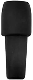 Uplift Picks Universal Silicone Wine Bottle Stopper Airtight Double Seal Wine Saver Cap black 1 Pc