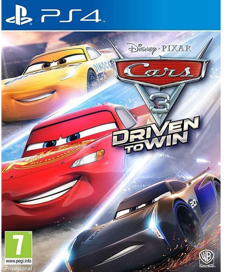 Gadcet Chadwell Heath Cars 3 - Driven To Win - PS4 Game, Used - Good