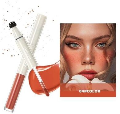 Inspire Essentials Double Ended Freckles Stamp Pen And Liquid Blush Makeup Stick 1