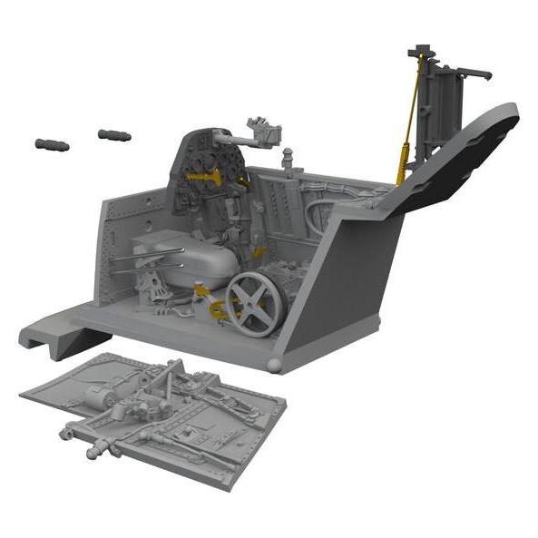 Eduard Bf 109K-4 cockpit PRINT for (672459)