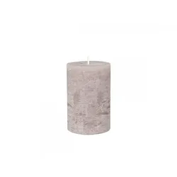 Chic Antique Macon rustikale Stumpenkerze, H15/D10 cm, taupe