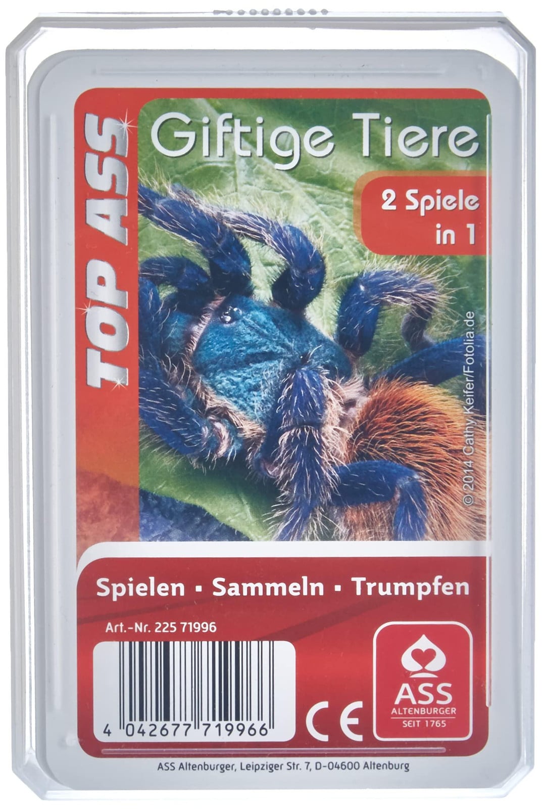 Ak tronic Kwartet spel Giftige dieren