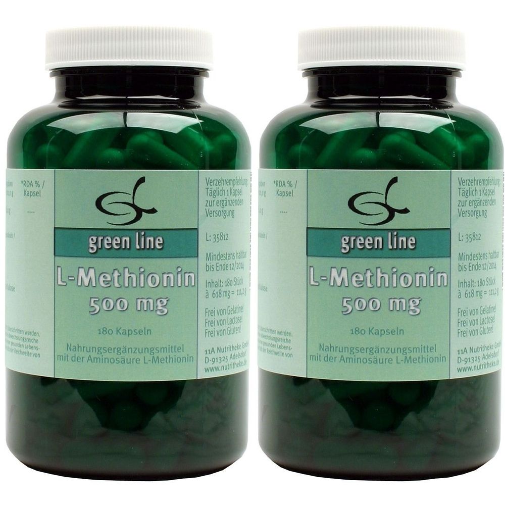 L Methionin 500Mg x2 2x180 St Kapseln