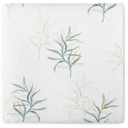 Airlaid Serviette Nala, 40 x 40 cm, 50 Stück - Mank - Eukalyptuszweige Floral