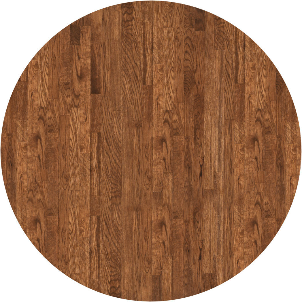 Alpen Home Solid Wood Table Top Light Brown 2.5cm H x 90cm W x 90cm D