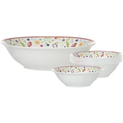 SALATSCHALEN SET Shanti bunt