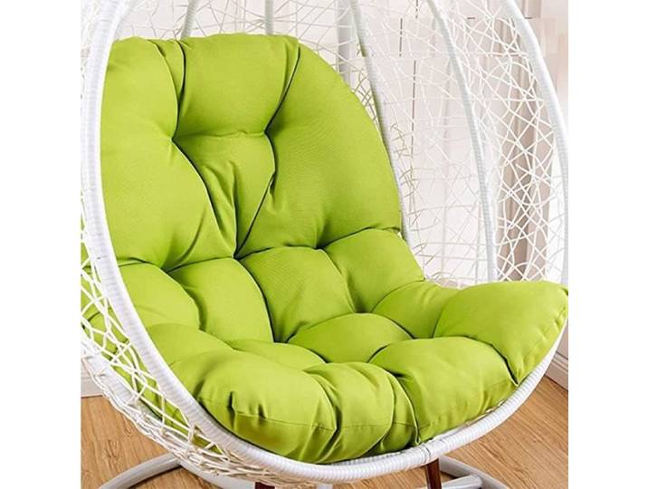 Coussin de balancelle WOVTE Coussin de dossier pour balancelle de jardin uniquement Coussin anti-salissures et confortable - vert