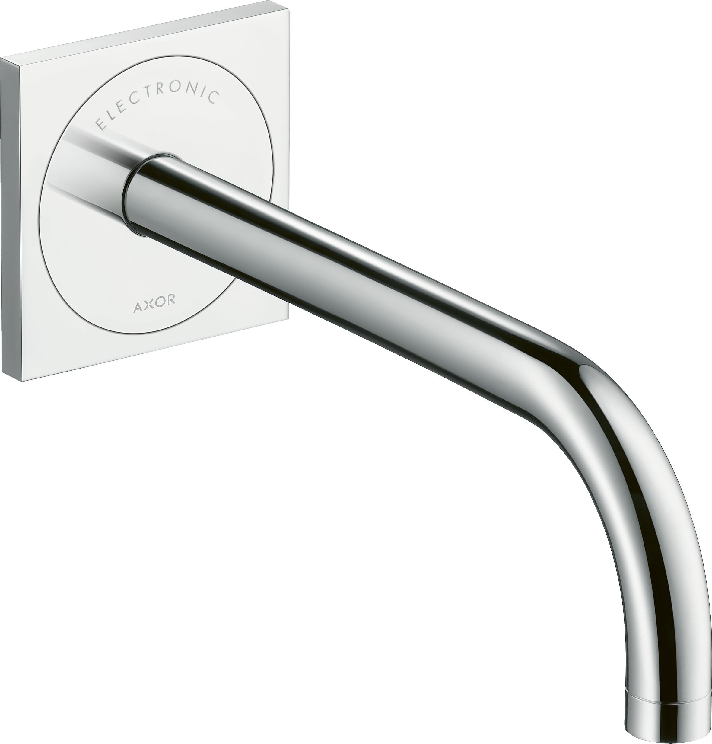 Hansgrohe Axor Uno Waschtischmischer Unterputz 2 Elektronik Chrom langer Auslauf