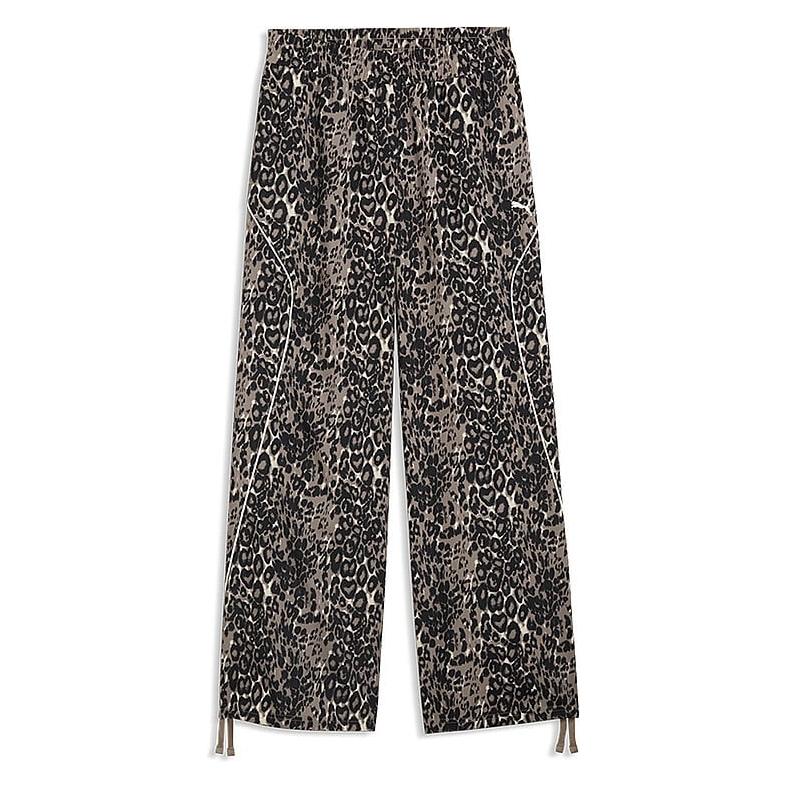 Puma SPORT ANIMAL Relaxed AOP Wide Leg Woven Pants (XS) (694005)