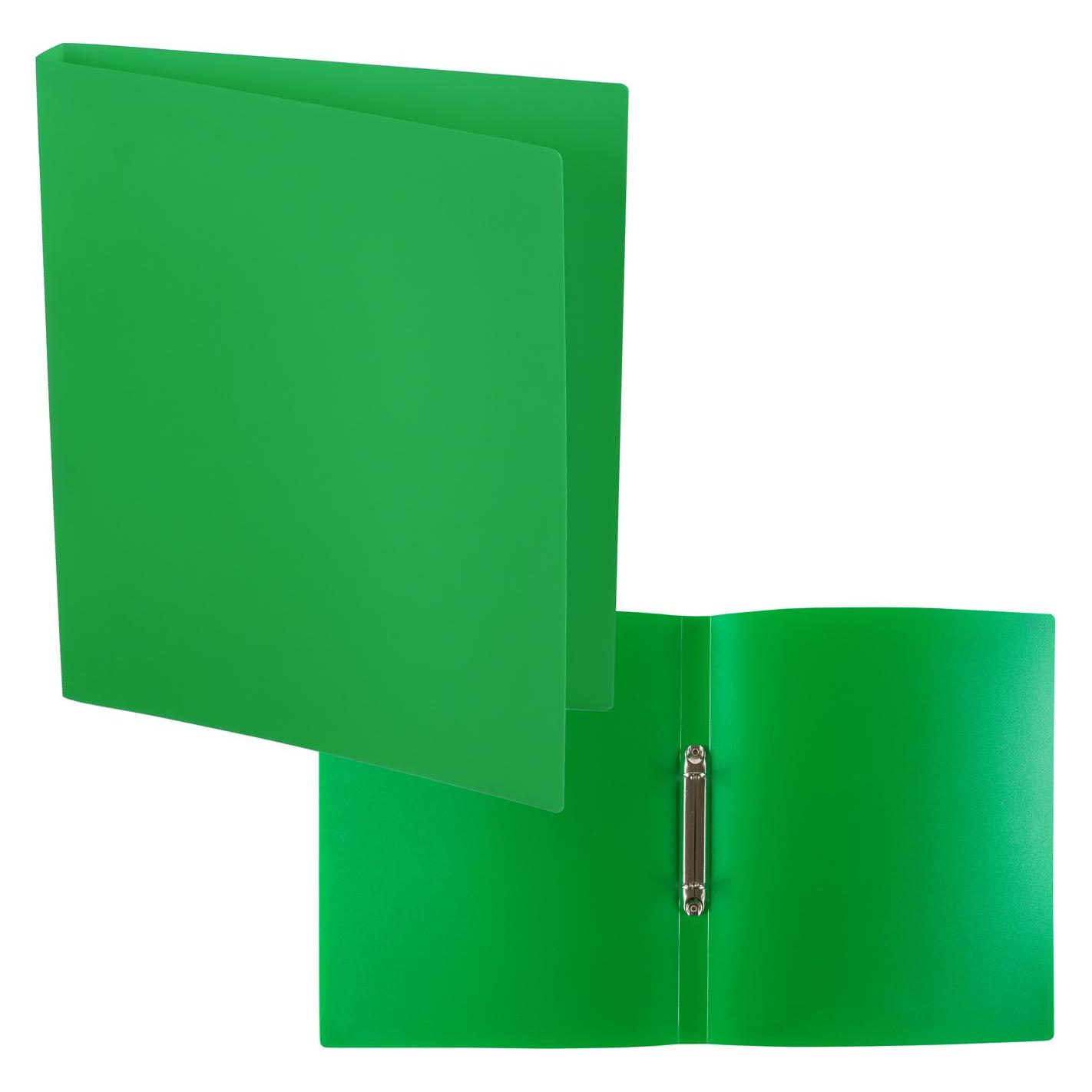 Idena Ringbuch A4 PP grün 20mm 2 Ringe (A4, 20 mm, 1 Stk.) (22657920)