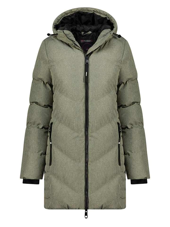 Geographical Norway Steppjacke "Bisous" in Khaki - XL