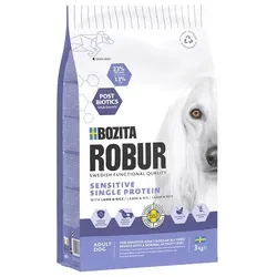 Bozita Robur Adult Sensitive Single Protein Lamm | 3kg Hundefutter