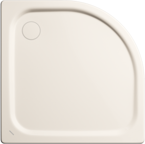 Kaldewei Zirkon Duschwanne 455500010231 90x75x3,5cm, ohne Effekt/Antislip, pergamon