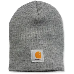 Carhartt acrylic knit hat A205 - heather grey