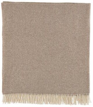 Polly Cashmere Throw - Taupe - Ballard Designs