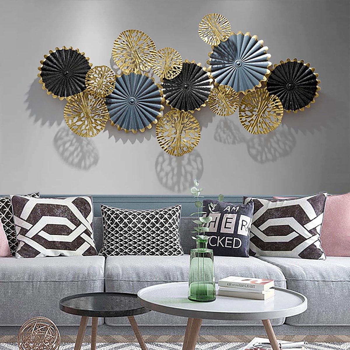 DHN 3D Muurdecoratie met Grafisch Design