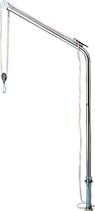 VA-Stahl Davit, schwenkbar 40 mm 125 kg paarweise , 1 Paar