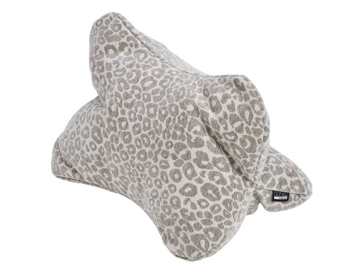 Lesekissen Leo Silber/Silber 25 x 25 x 40cm Polyester