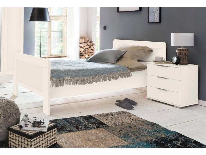 Bett WIMEX Nadja , weiss (weiß), L:207cm, Betten, Bett