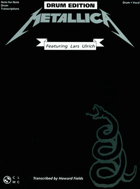 Cherry Lane Music Company Metallica Black Album Drums