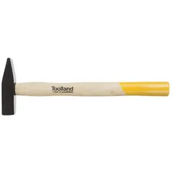 Toolland Zimmermannshammer, stahlkopf 300 g, holzgriff, für alle Aufgaben im und rund um das Haus